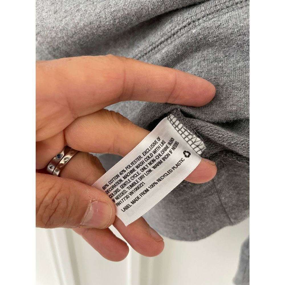 Tom’s gray pattern sweatshirt L - Picture 2 of 4